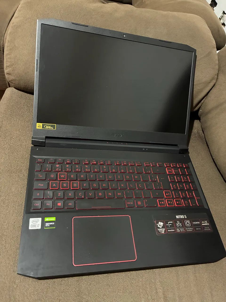 Acer Nitro Retirada de peças 