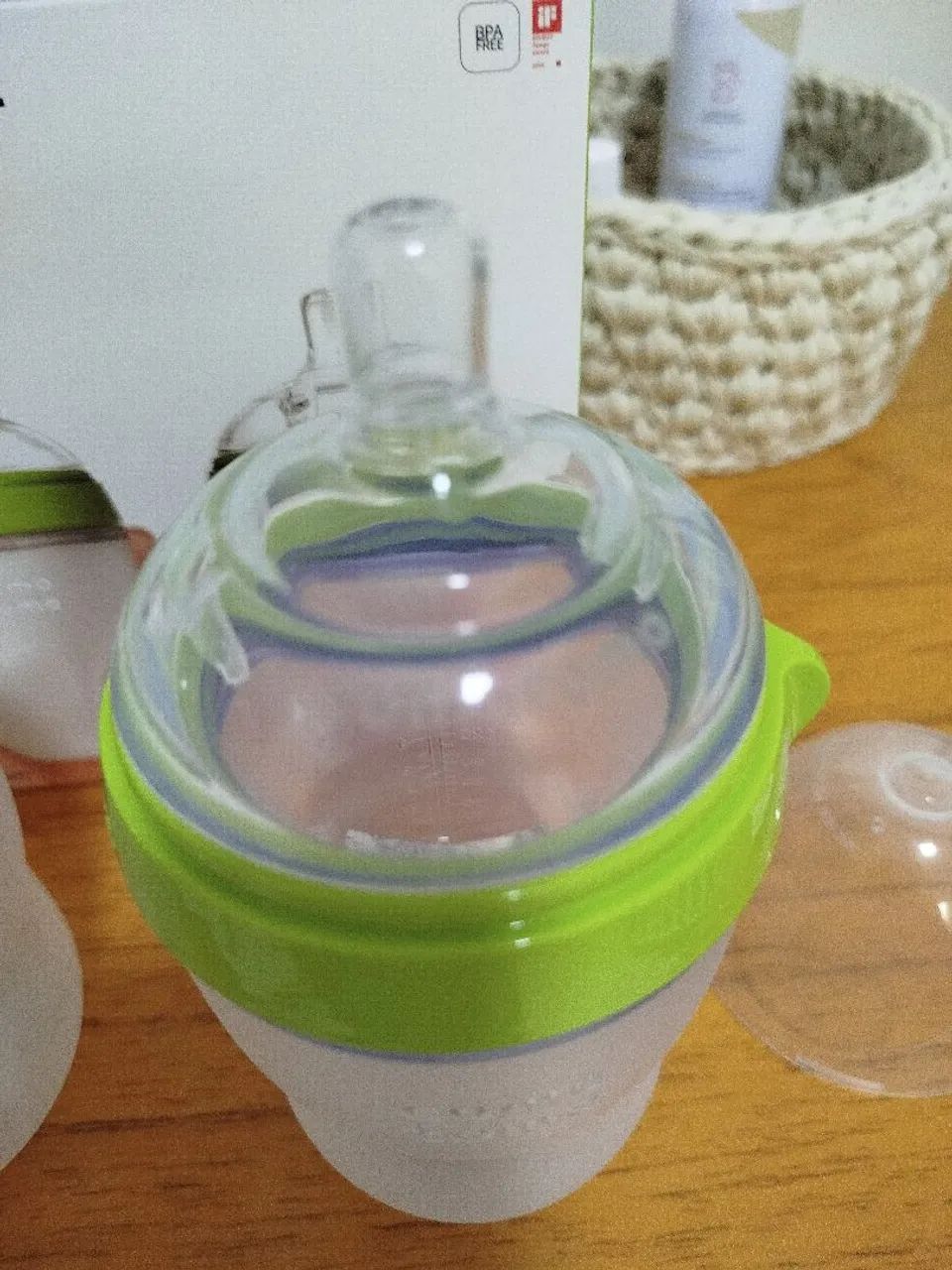 Kit com 2 mamadeiras 250ml da Como Tomo (novo) - Foto 3