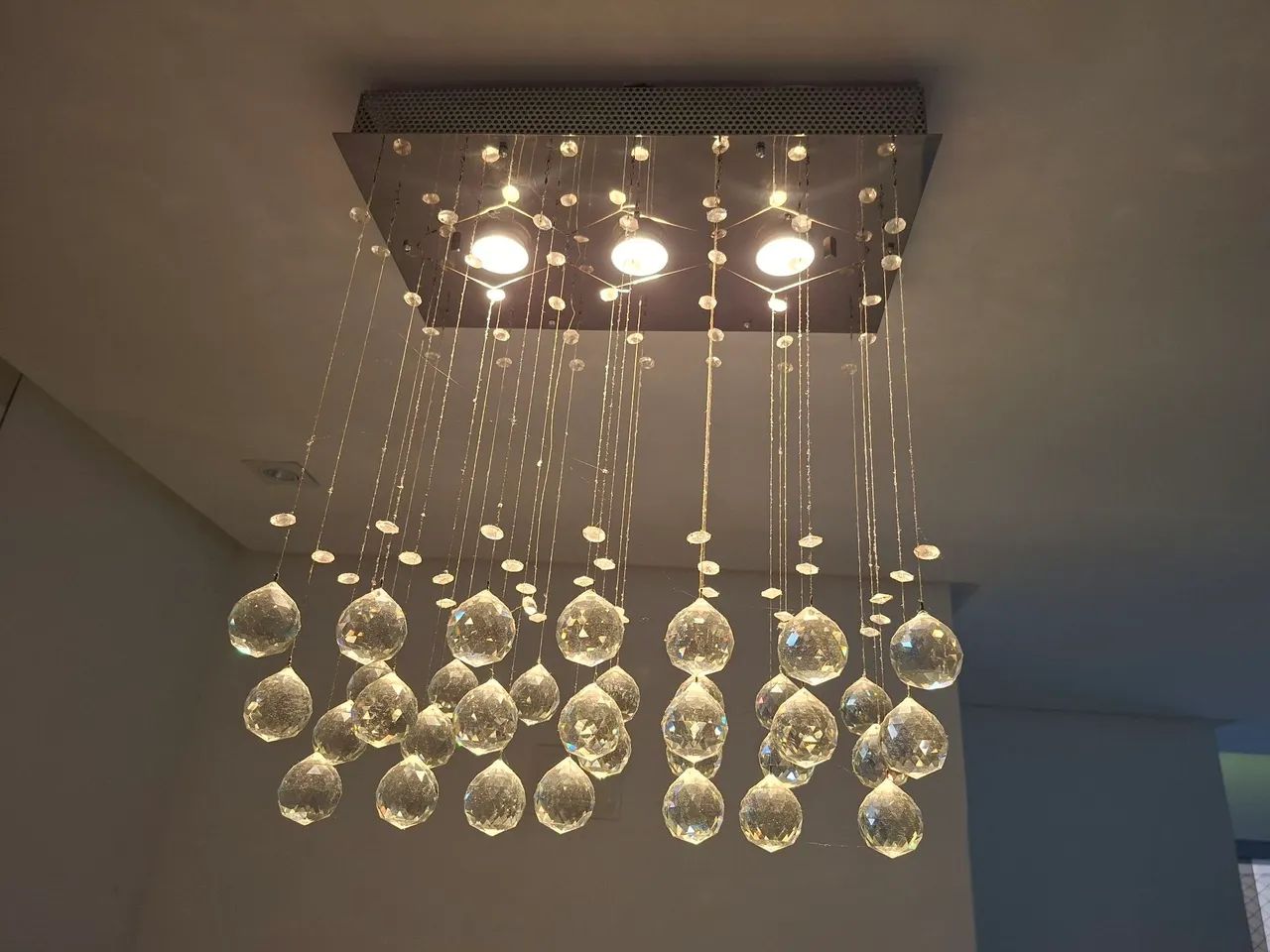 LUMINÁRIA CRYSTAL BALL RT- BRONZEARTE