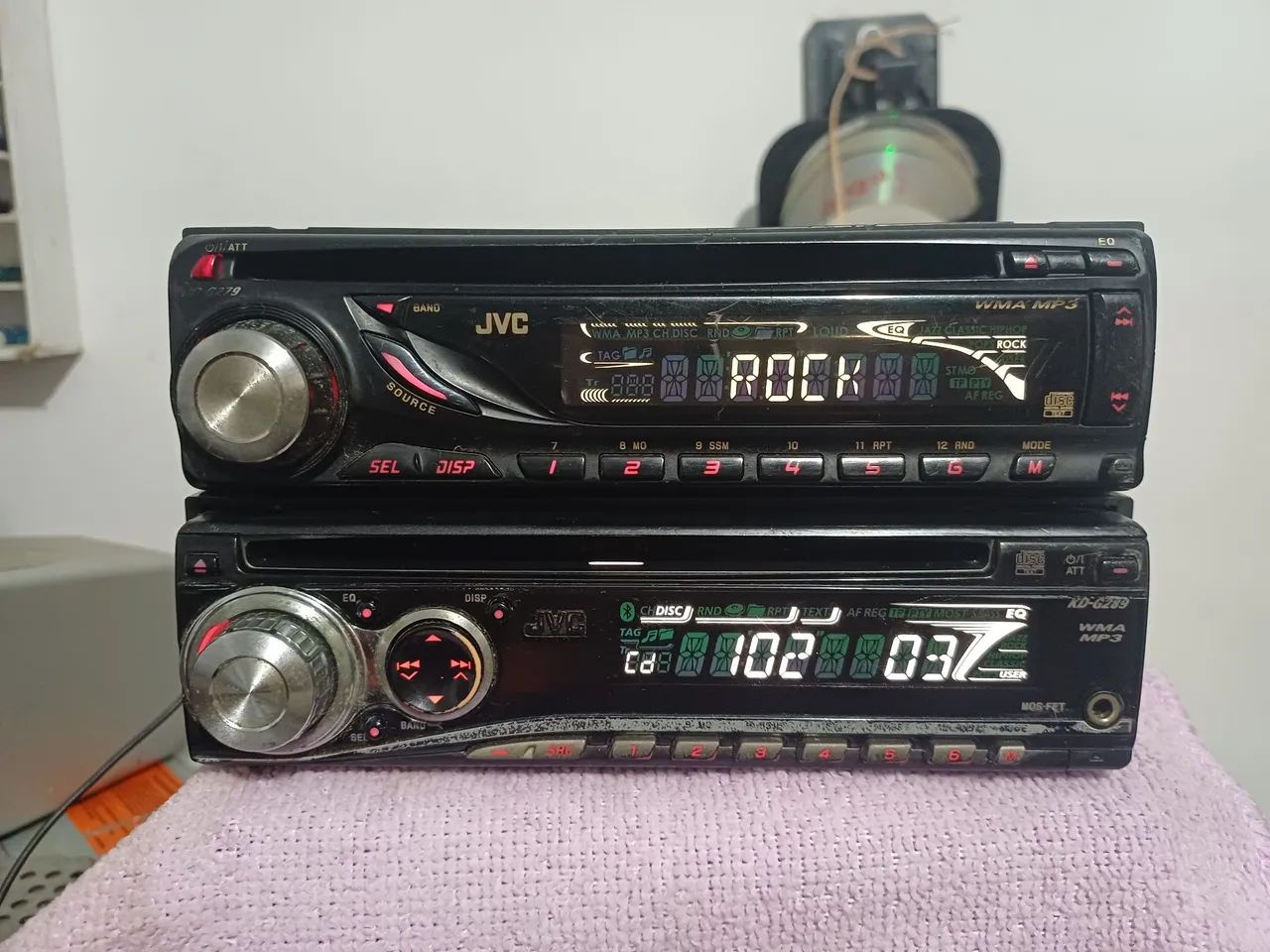 Lote JVC KDG279 e KDG289 ( NÃO TEM USB NEM BLUETOOTH)