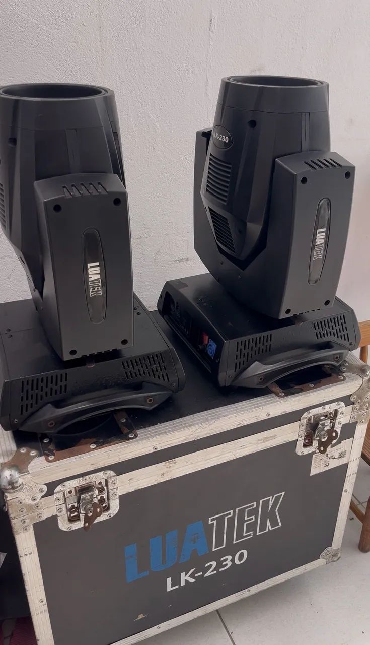 2 MOVING LUATEK 7R LK230 COM CASE - Foto 3