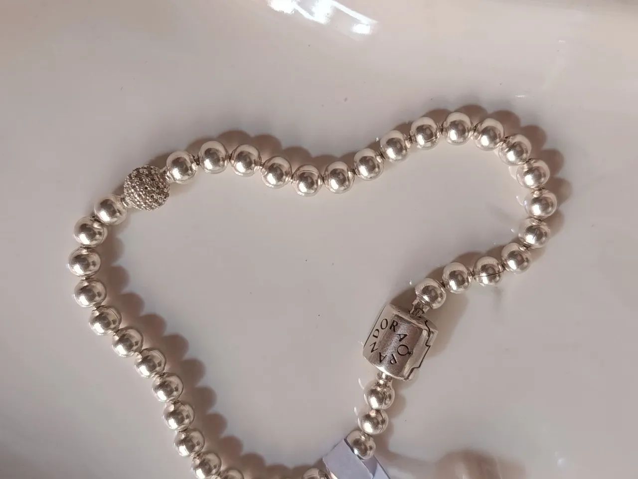 Pulseira bolinhas inspiração tamanho 17,5 - Foto 2