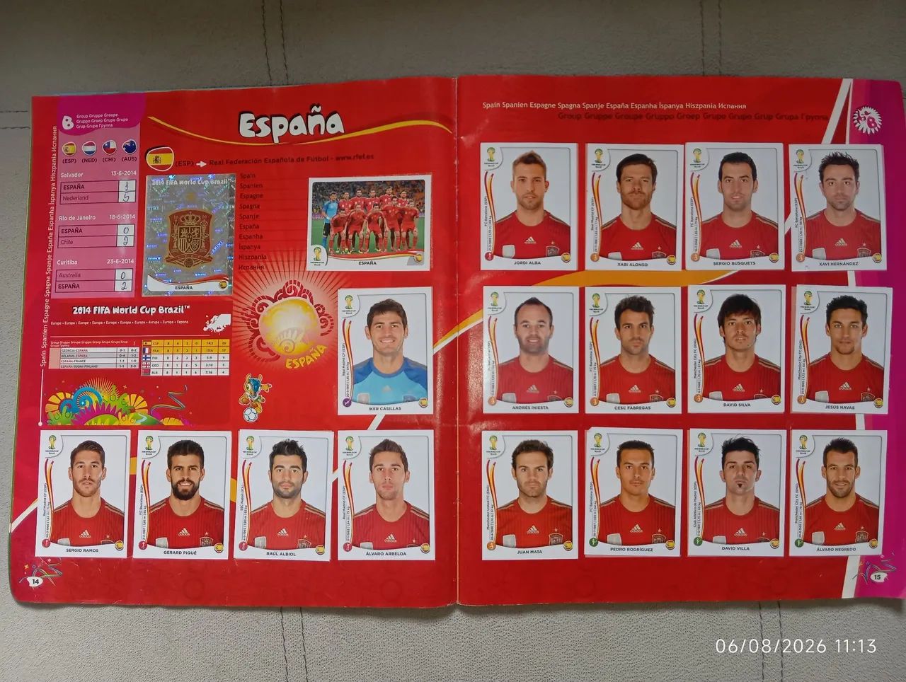 Álbum Da Copa do Mundo Brasil 2014 Completo. - Foto 4