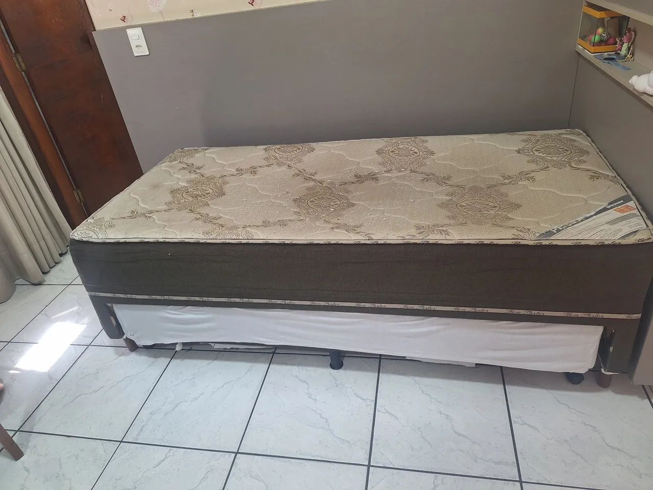 Cama solteiro box conjugado com cama auxiliar  - Foto 3