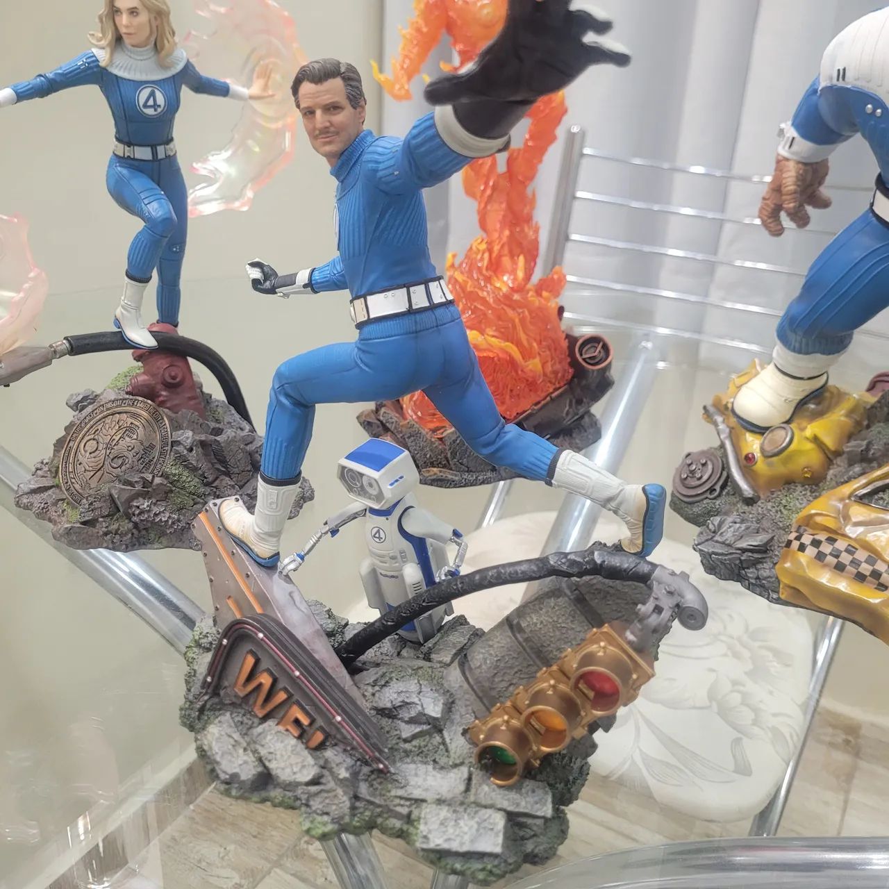 Quarteto Fantástico 1/10 iron studios (the Fantastic Four) - Foto 4
