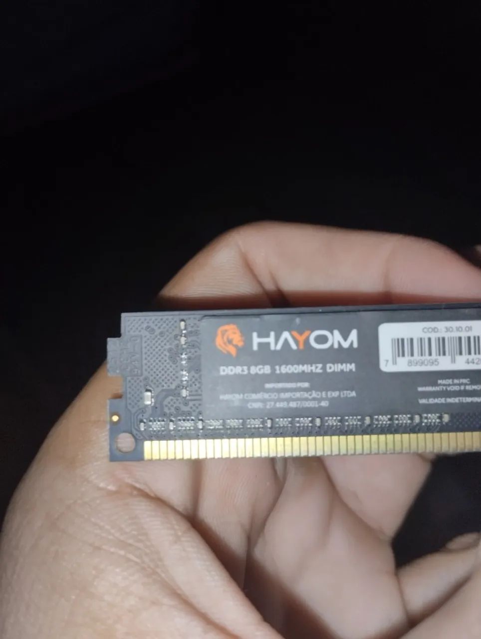 Memória ram DDR3 (8x2)