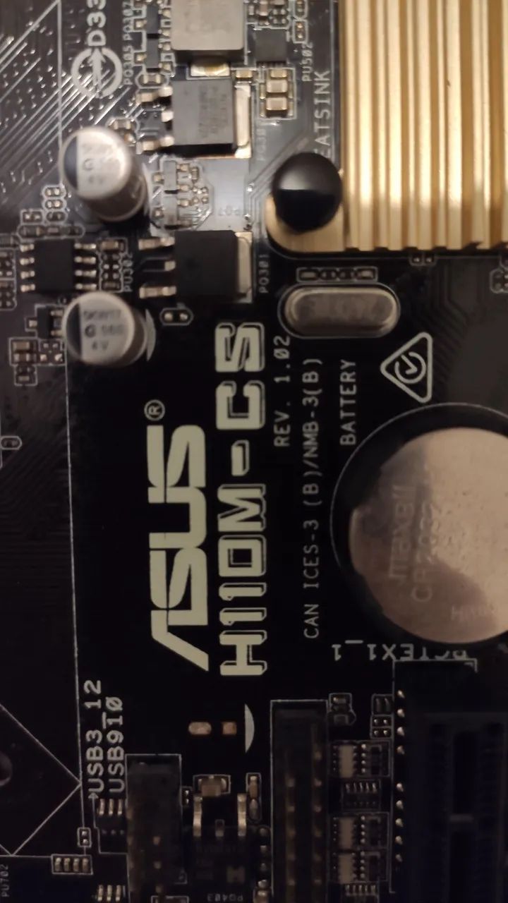 H110M-CS +i3 6100 - Foto 4