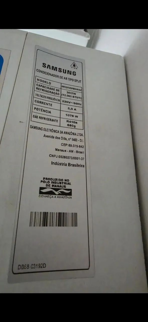 Ar condicionado Samsung 12000 BTUs Split 220V - Foto 4