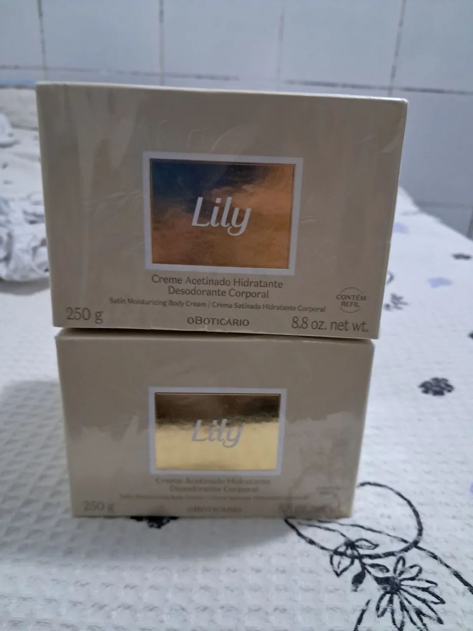 2 Cremes Hidratante Lily