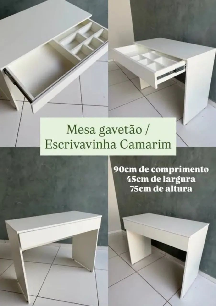 Mesa com gavetão  - Foto 5