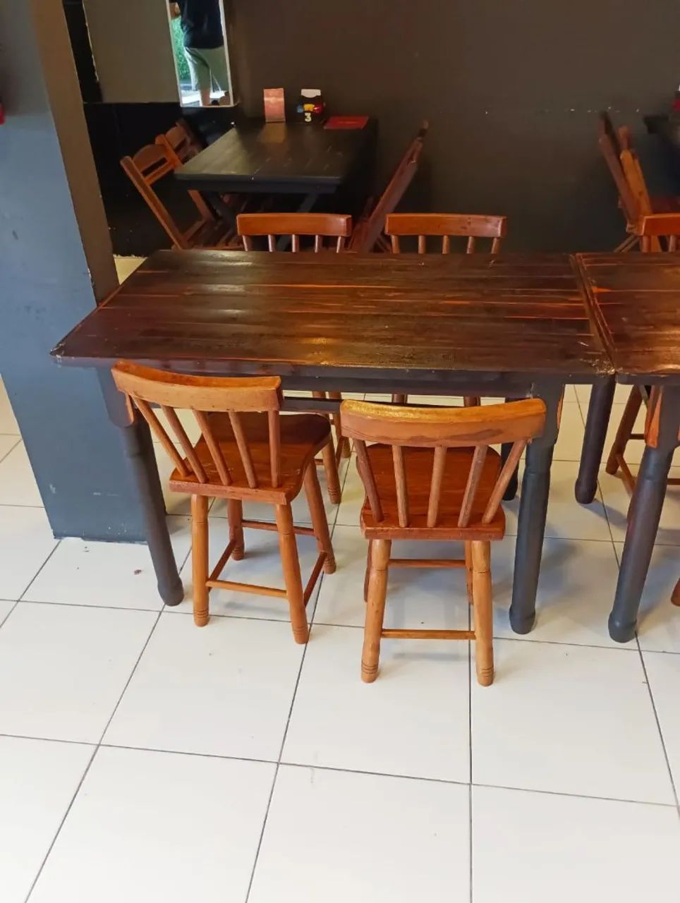 Conjunto fixo de 1,20 com 4 cadeiras vem direct  - Foto 3