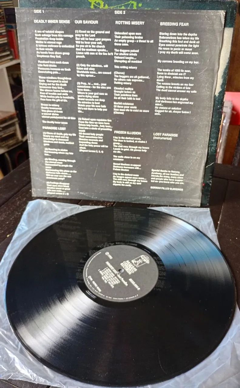 LP PARADISE LOST Lost Paradise 1993 Com Encarte  - Foto 5