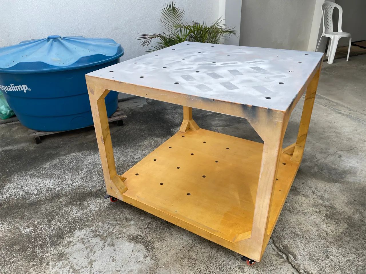 Mesa multiuso reforçada com rodas? - Foto 5