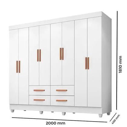 Guarda Roupa 8 Portas  - Foto 4
