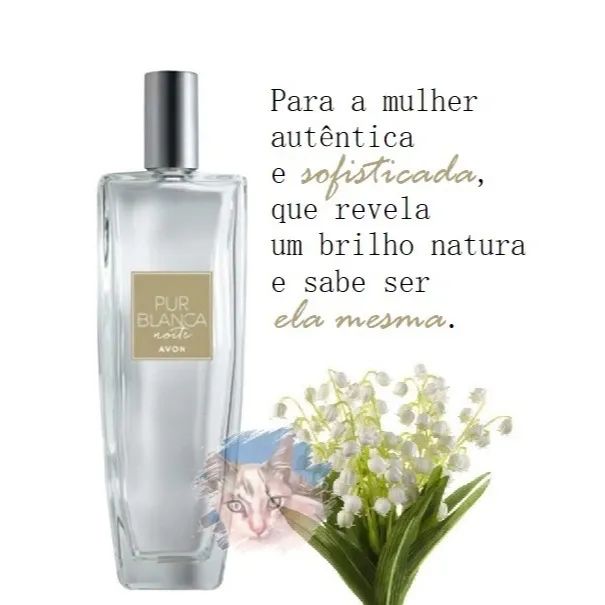 Perfume Pur Blanca Avon 75 ml