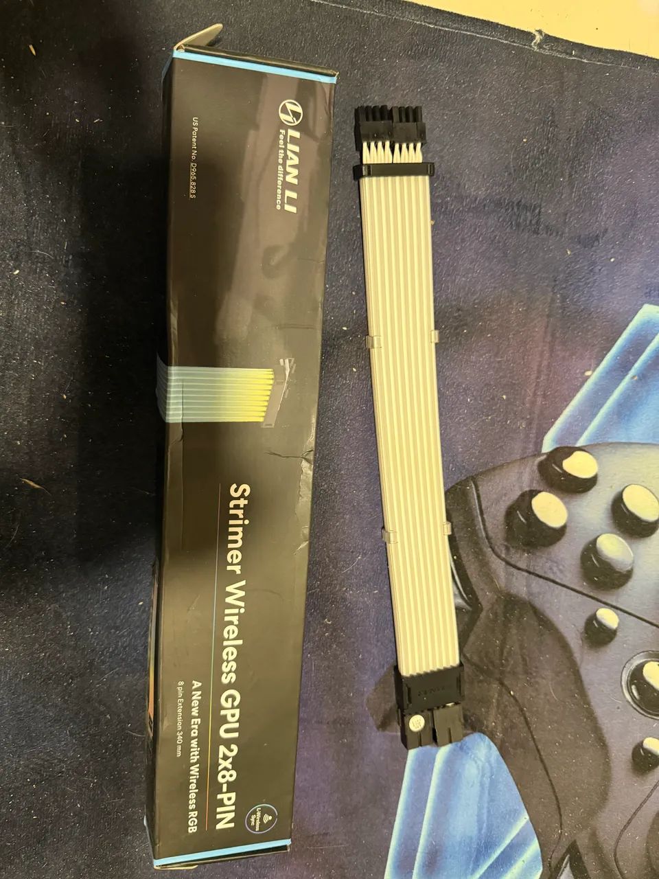 Cabo Extensor Lian Li Strimer Wireless - 2 X 8 Gpu - Rgb