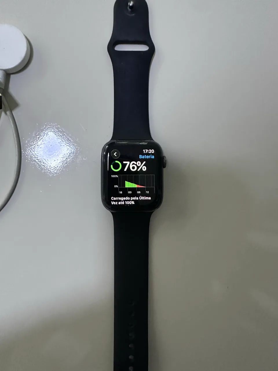 Apple Watch 6 - 44 m (Impecável) com 2 pulseiras  - Foto 3