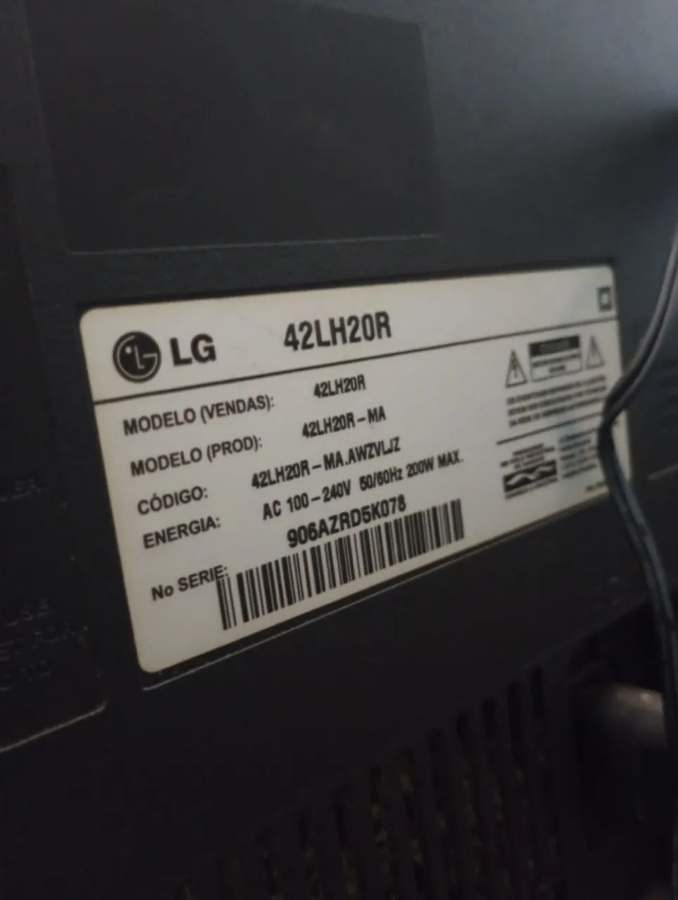 TV LG 42' Polegadas - Foto 3
