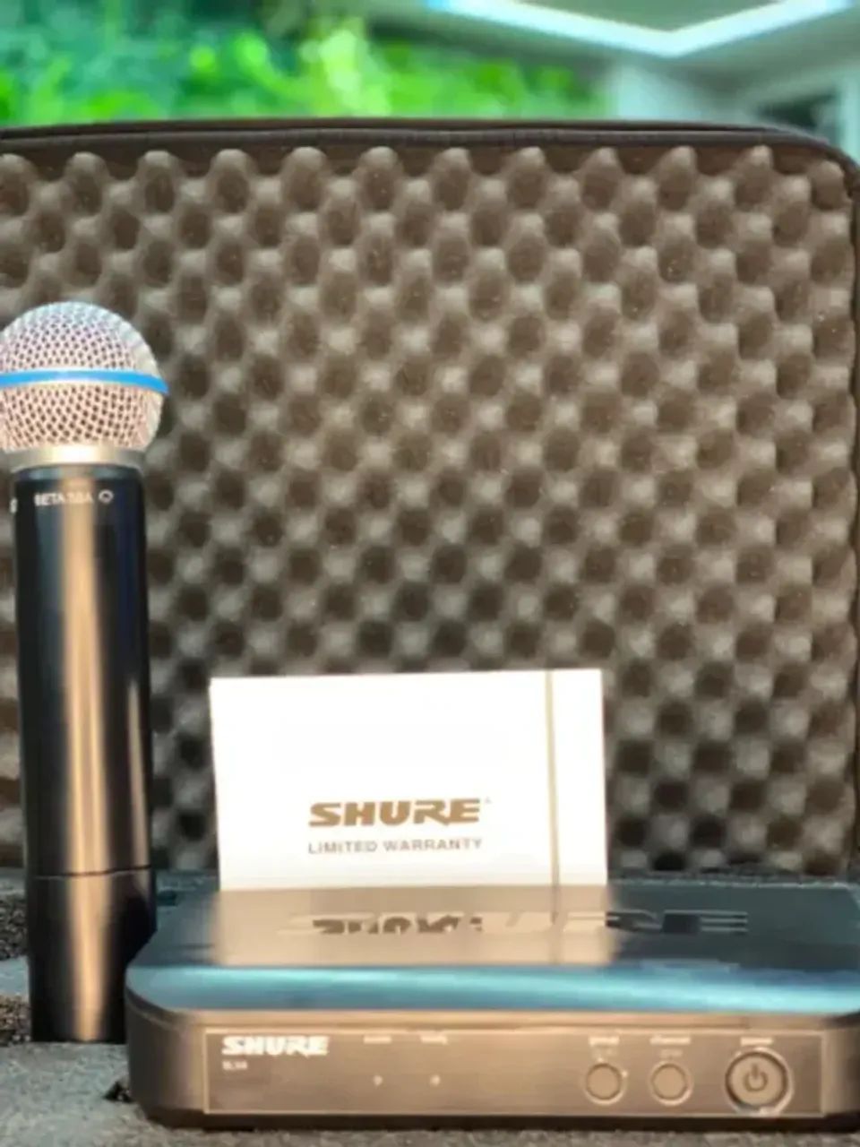 Sistema sem fio com microfone de mao Shure BLX24BR/B58-J10 - Foto 2