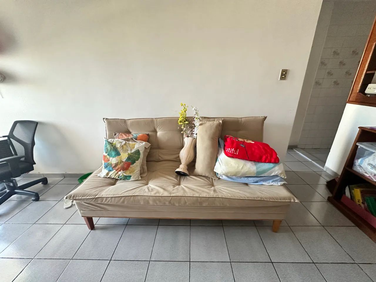 sofá cama 3 lugares 