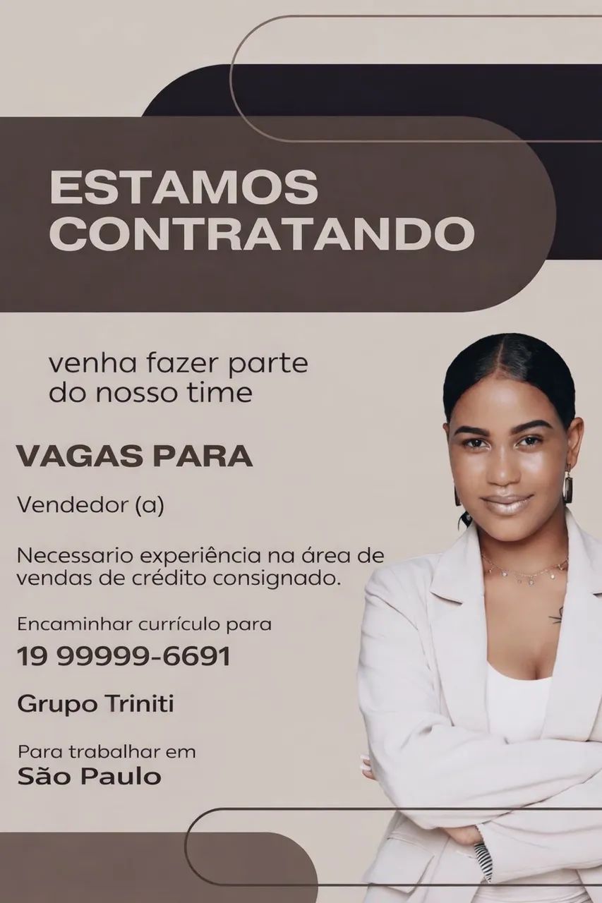 Vaga crédito consignado 