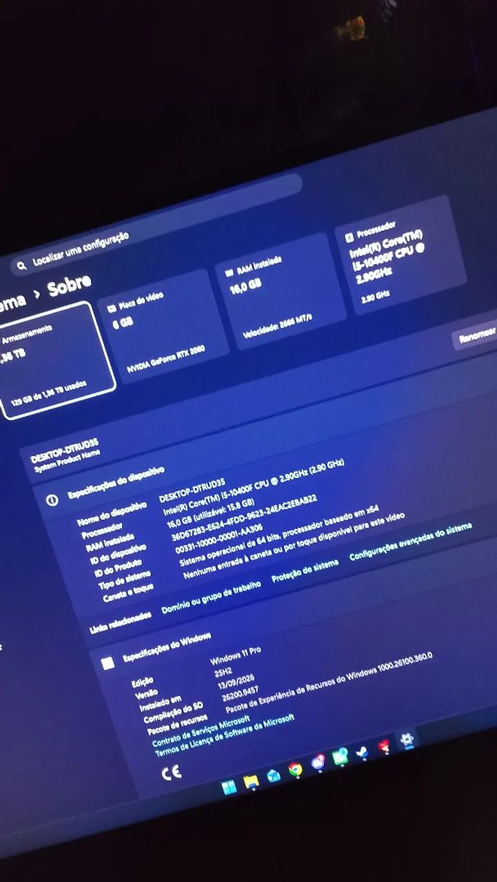 PC Gamer usado em excelente estado! - Foto 3