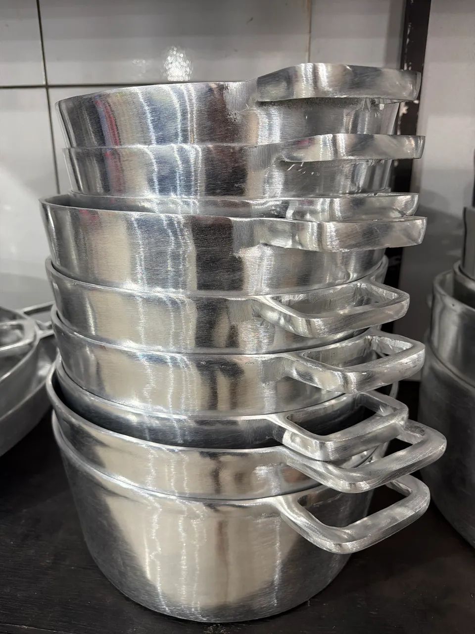 Panelas de alumínio batido  - Foto 2