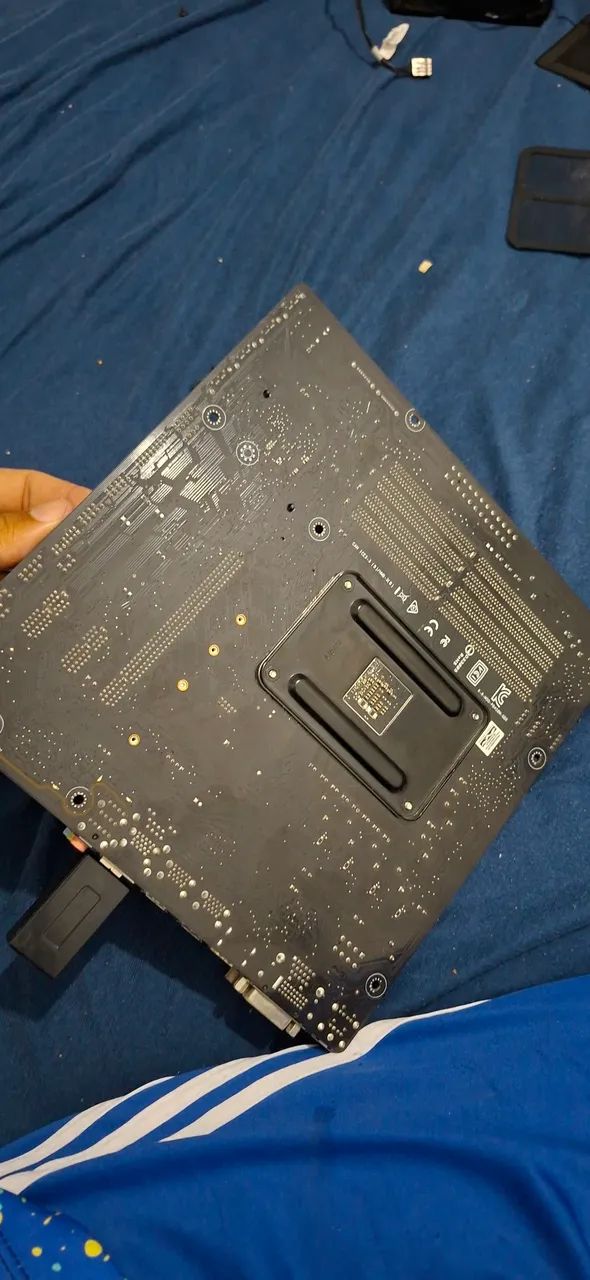 Vendo placa mae com processador incluso barato - Foto 3
