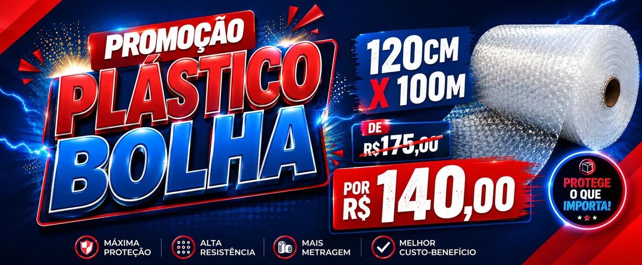 Filme Stretch Preto para Envios - Foto 4