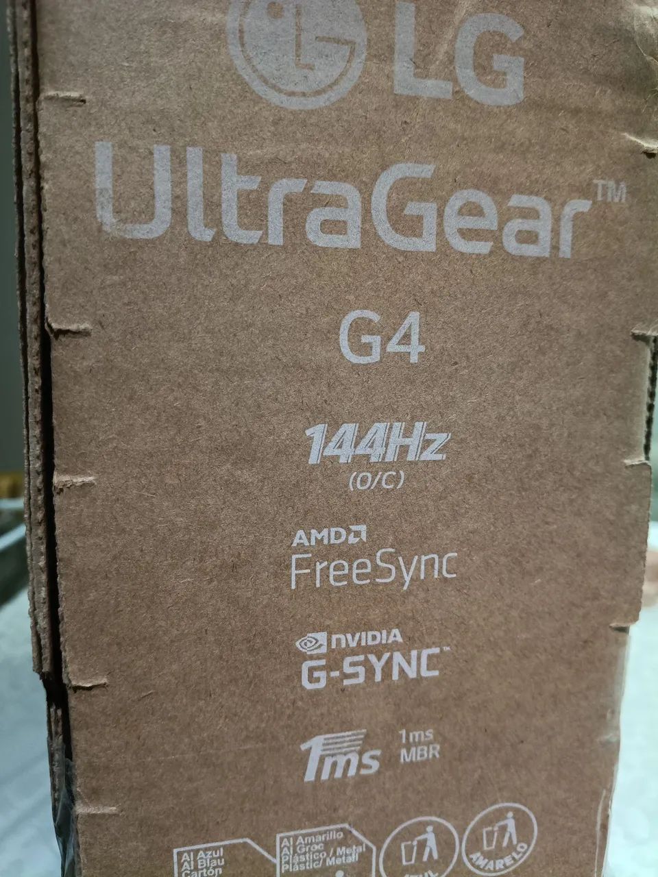 Monitor LG 27 polegadas 144HZ (Novo lacrado) - Foto 2