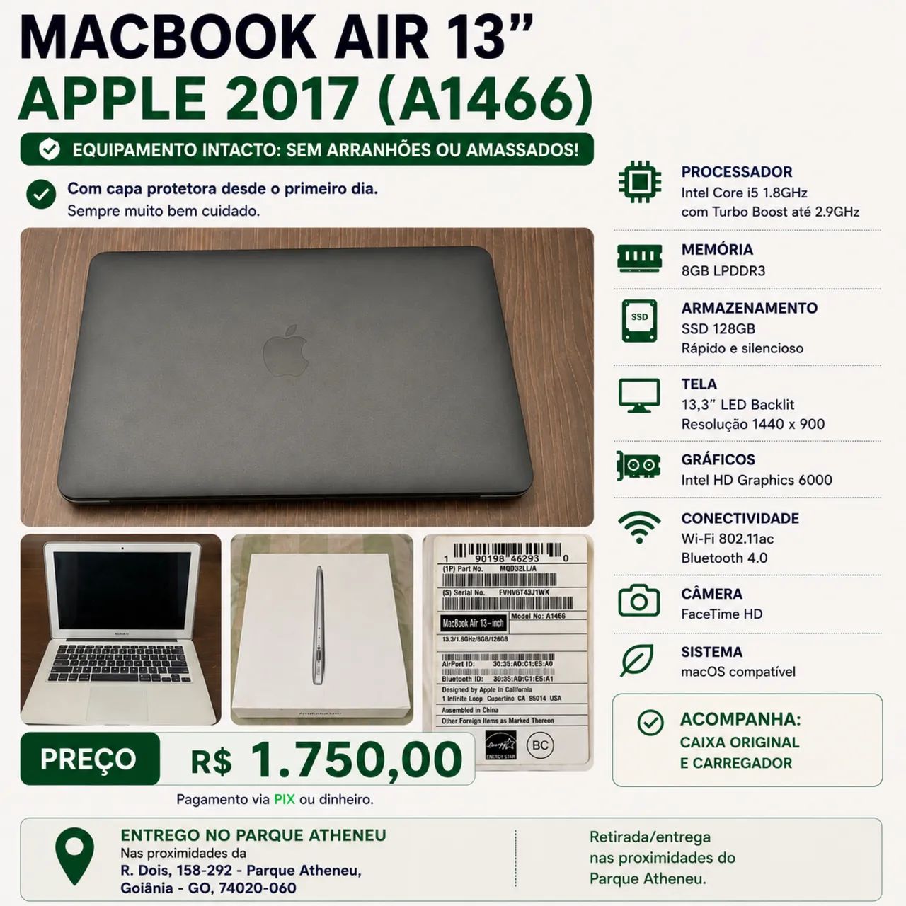 McBook AIR 2017