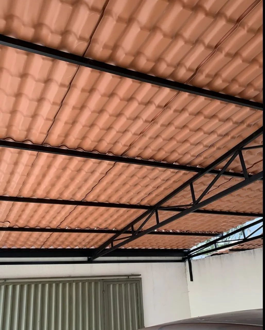 COBERTA METÁLICA COM TELHA PVC - Foto 2