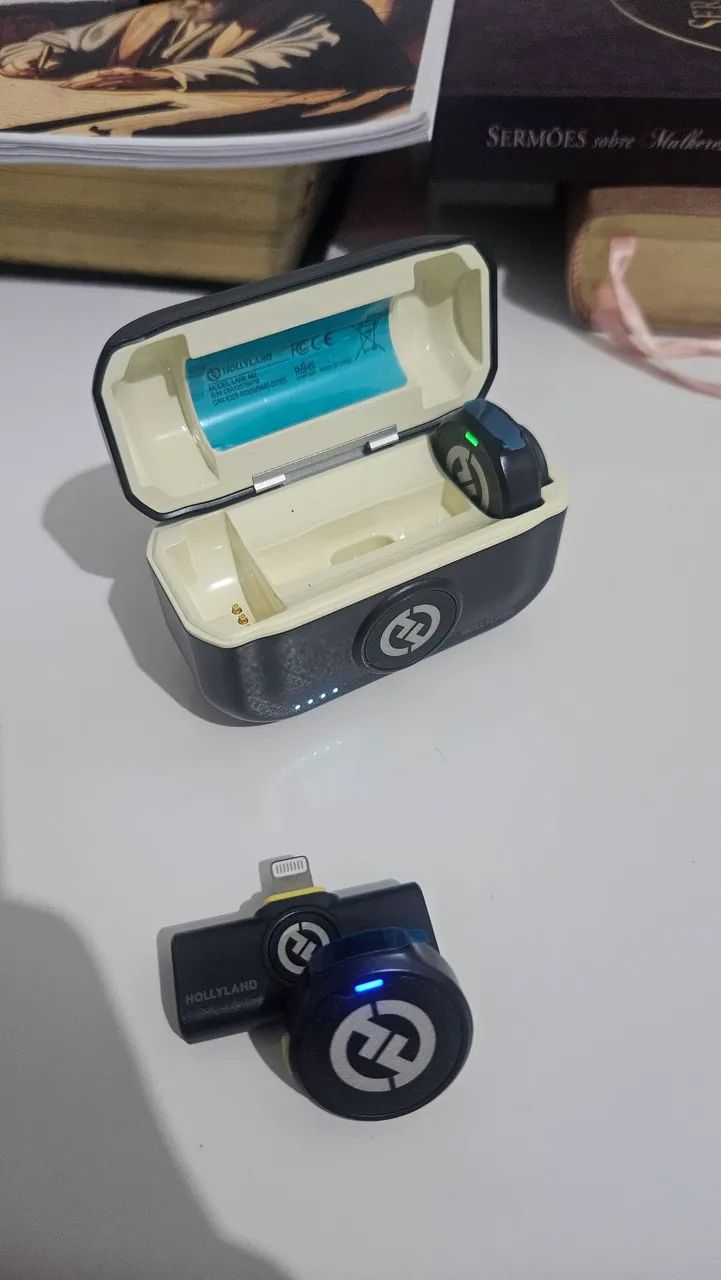 MICROFONE HOLLYLAND LARK M2 SEM FIO - Foto 3