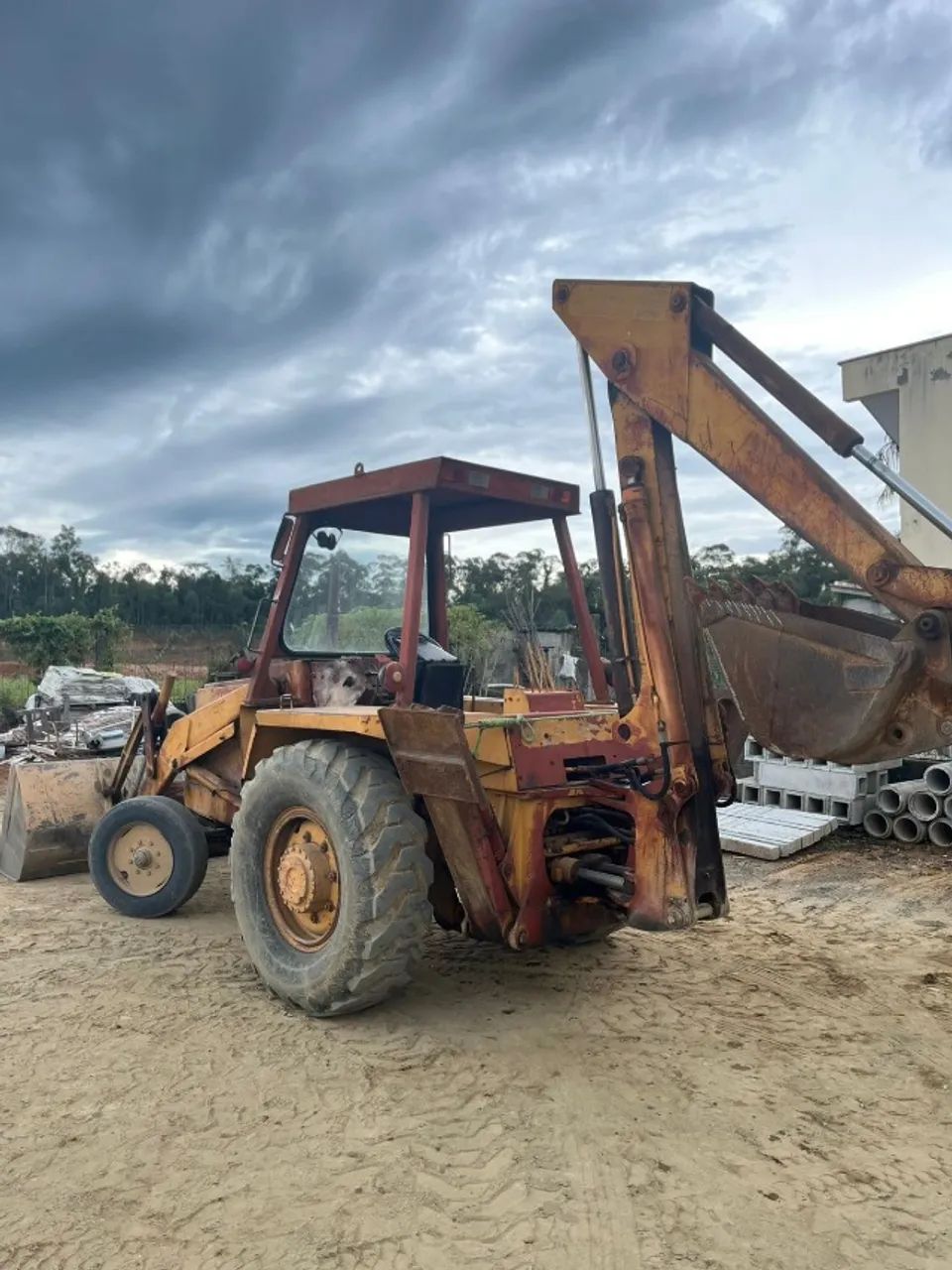 Retroescavadeira Case 580H ano 1991 - Foto 4