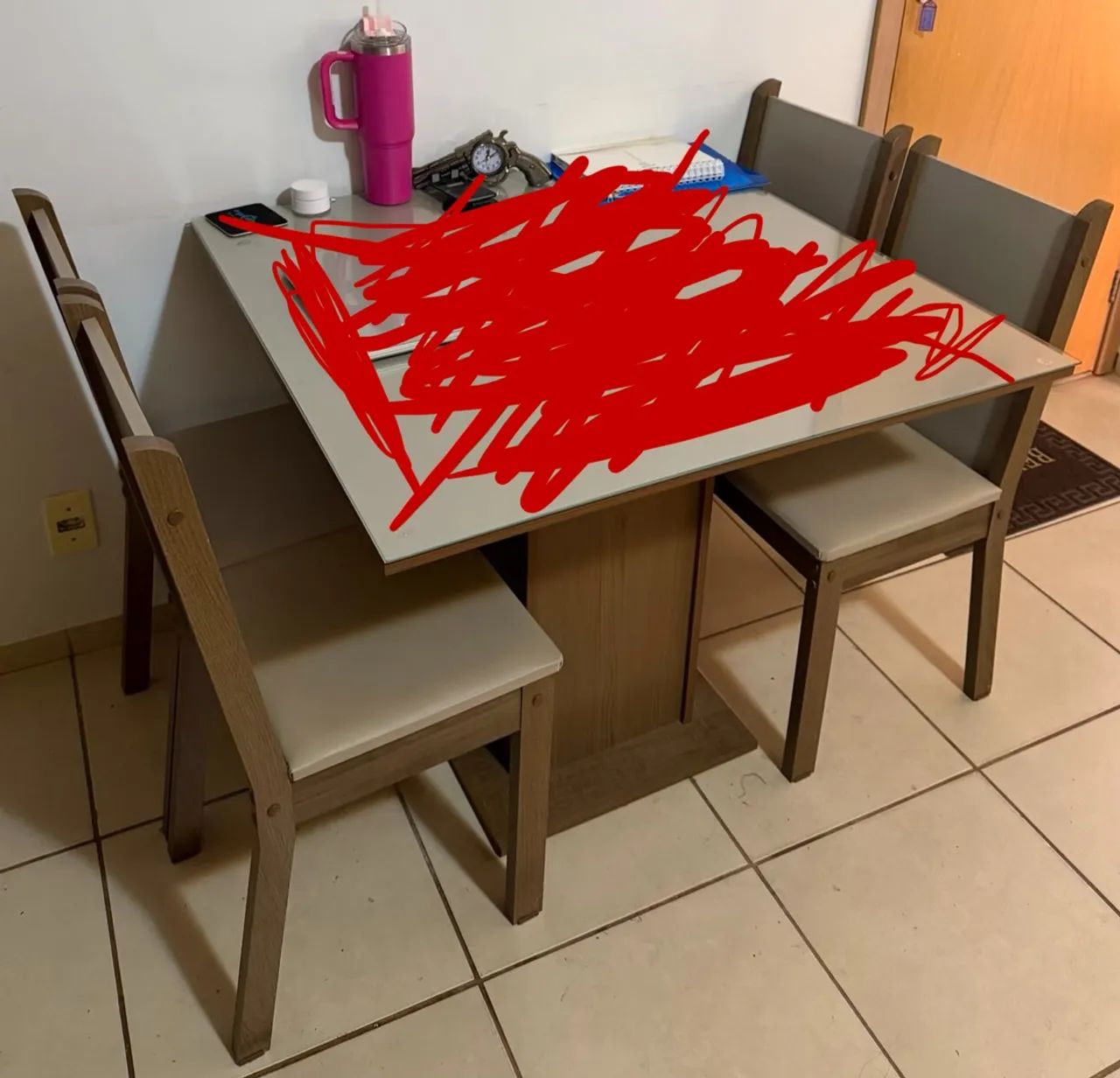 4 Cadeiras MDF/MDP (já montadas) - Foto 2