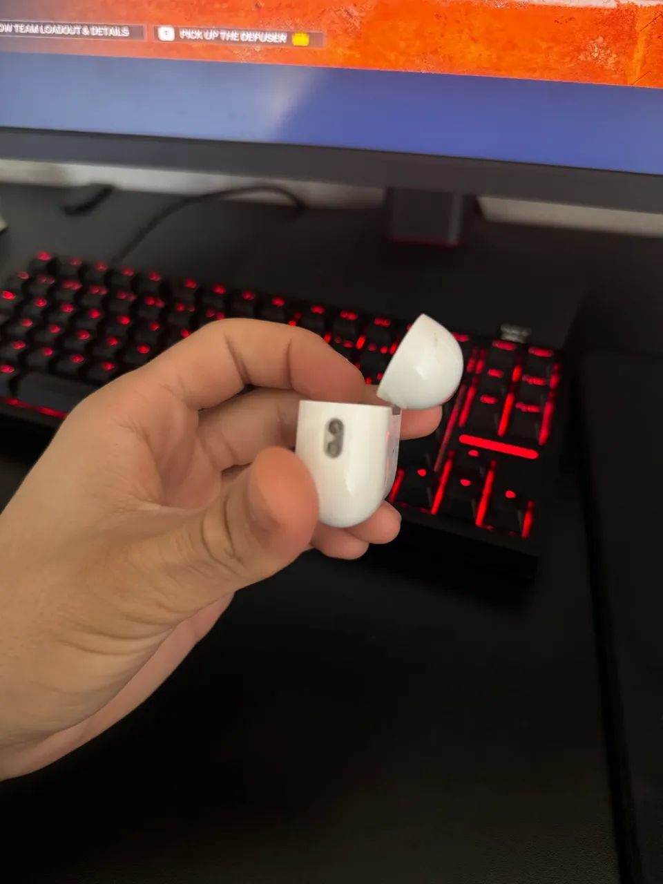 Estojo de carregamento original Apple AirPods Pro 2 (perdi os fones) - Foto 4