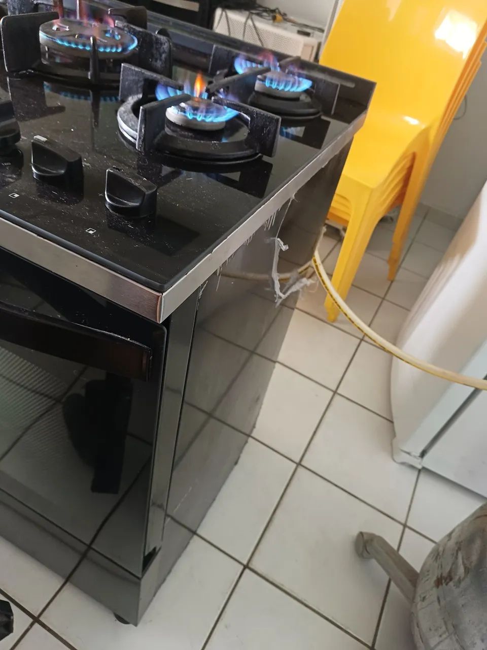 Fogão automático total mesa de vidro  - Foto 3
