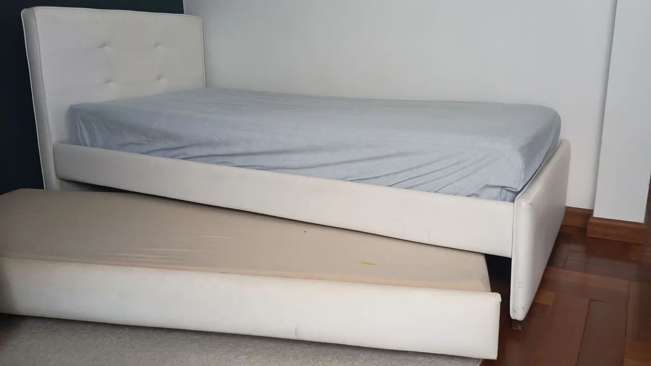 Cama de solteiro + cama auxiliar - Foto 2