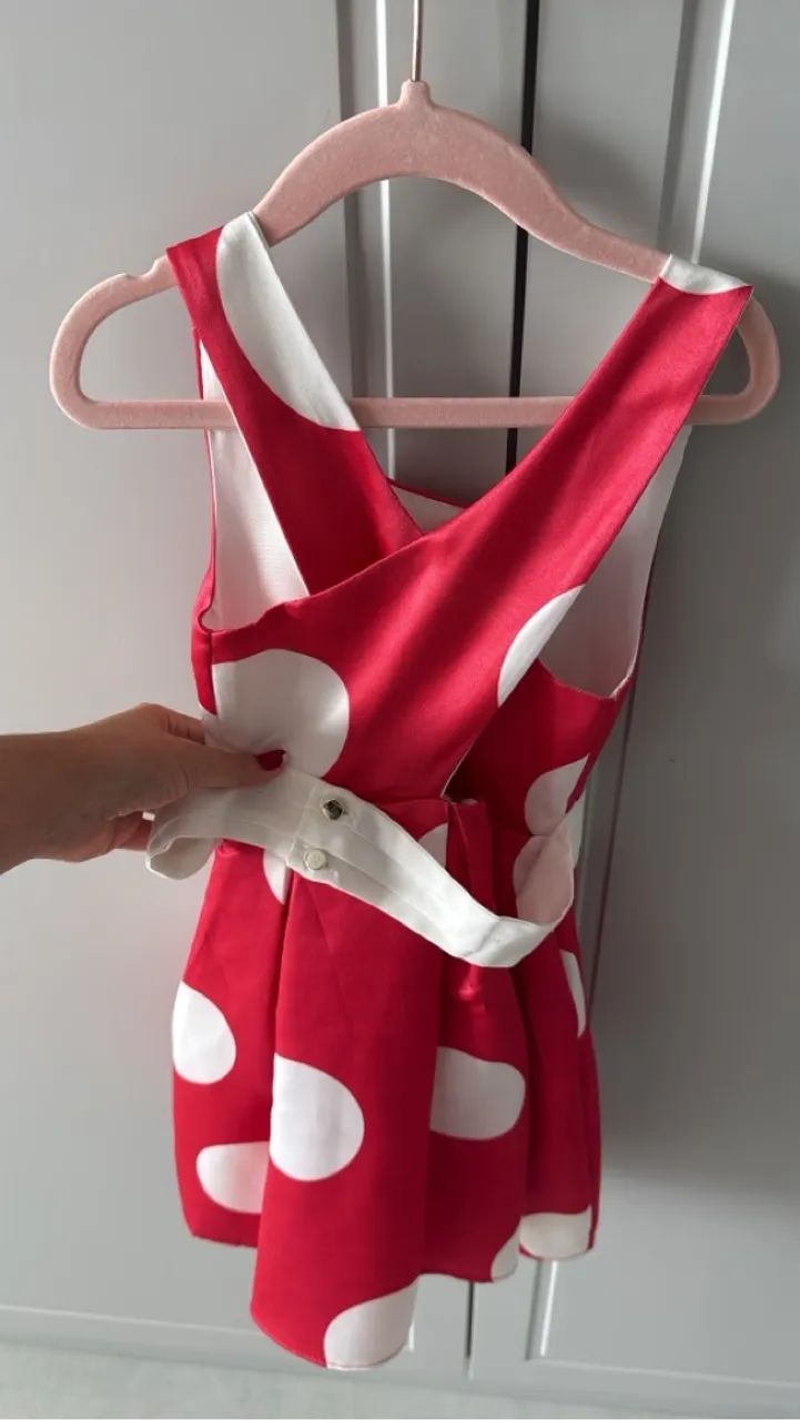 Vestido infantil estilo Minnie  - Foto 2