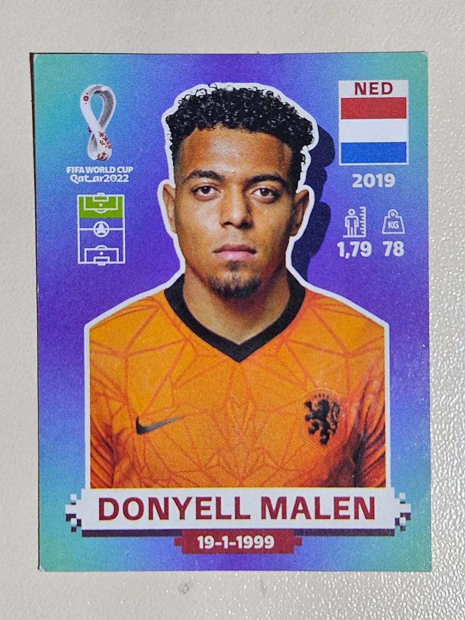Donyell Mallen Copa do Mundo 2022 Panini - Hobbies e coleções