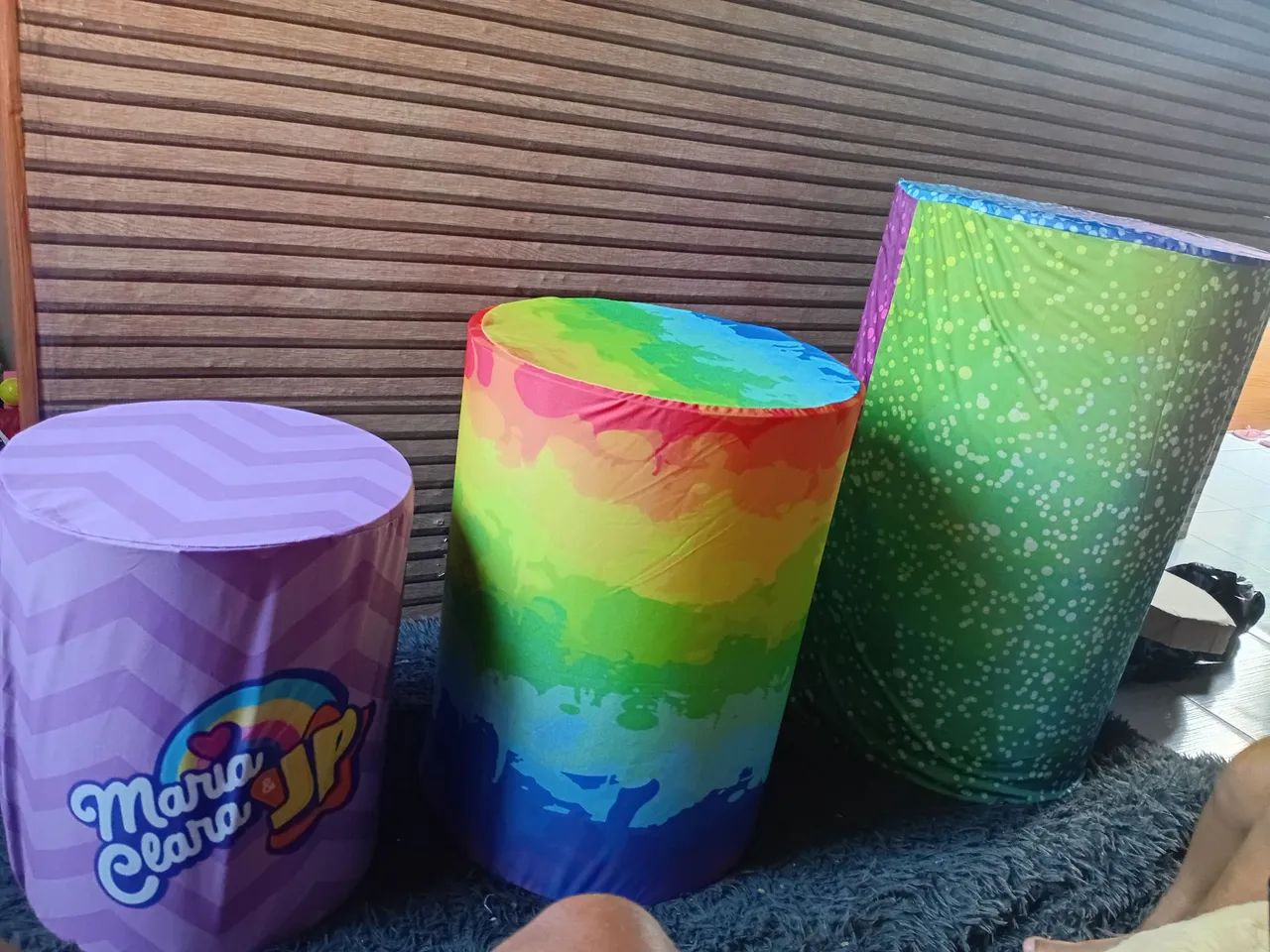 Mesa de Cilindro amadeirada65573822345090122