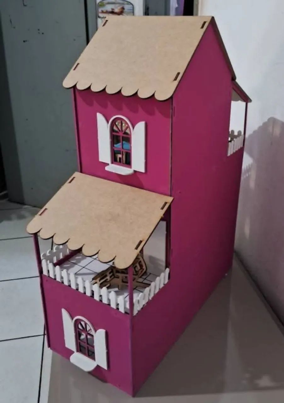 Casinha de boneca em mdf  - Foto 4