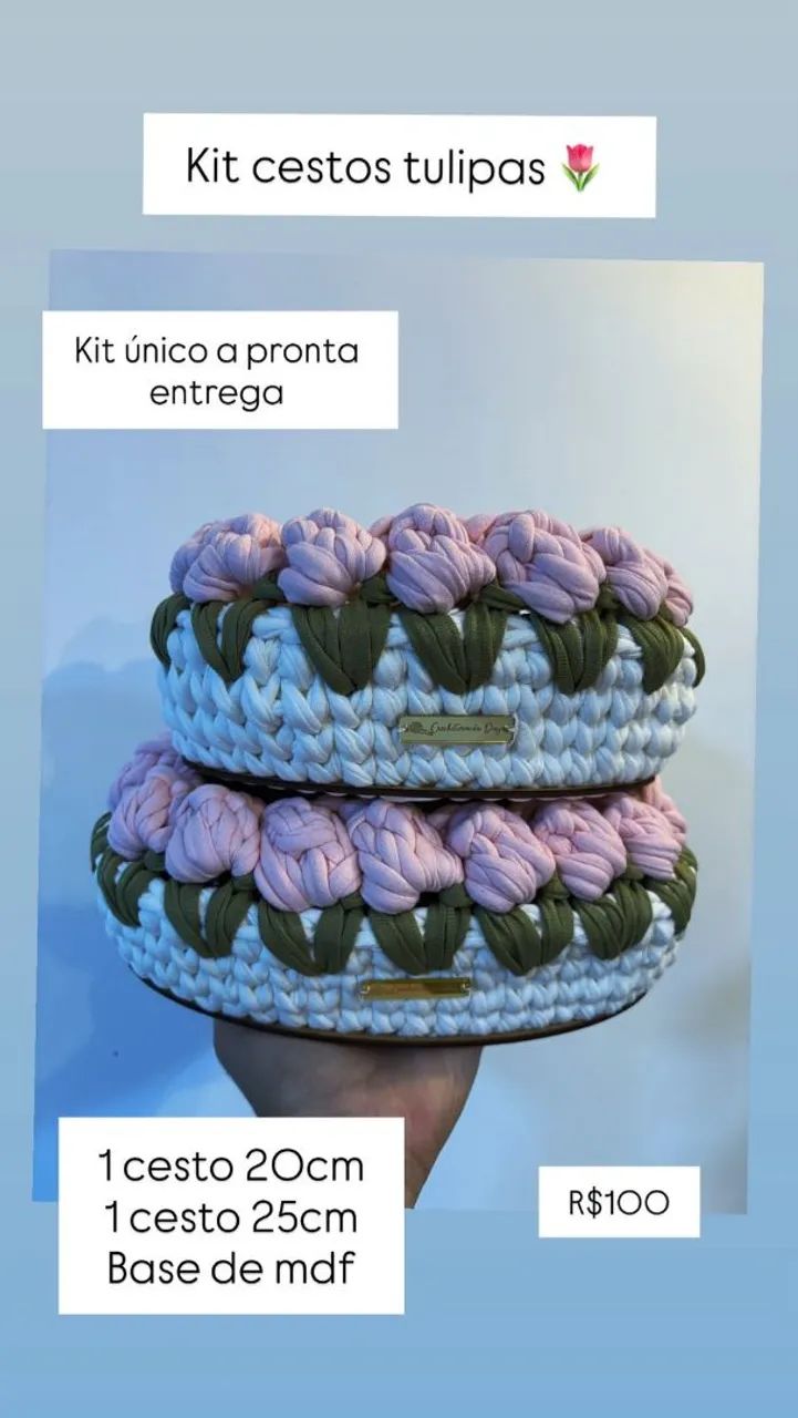 Kit de cestos de tulipa ?