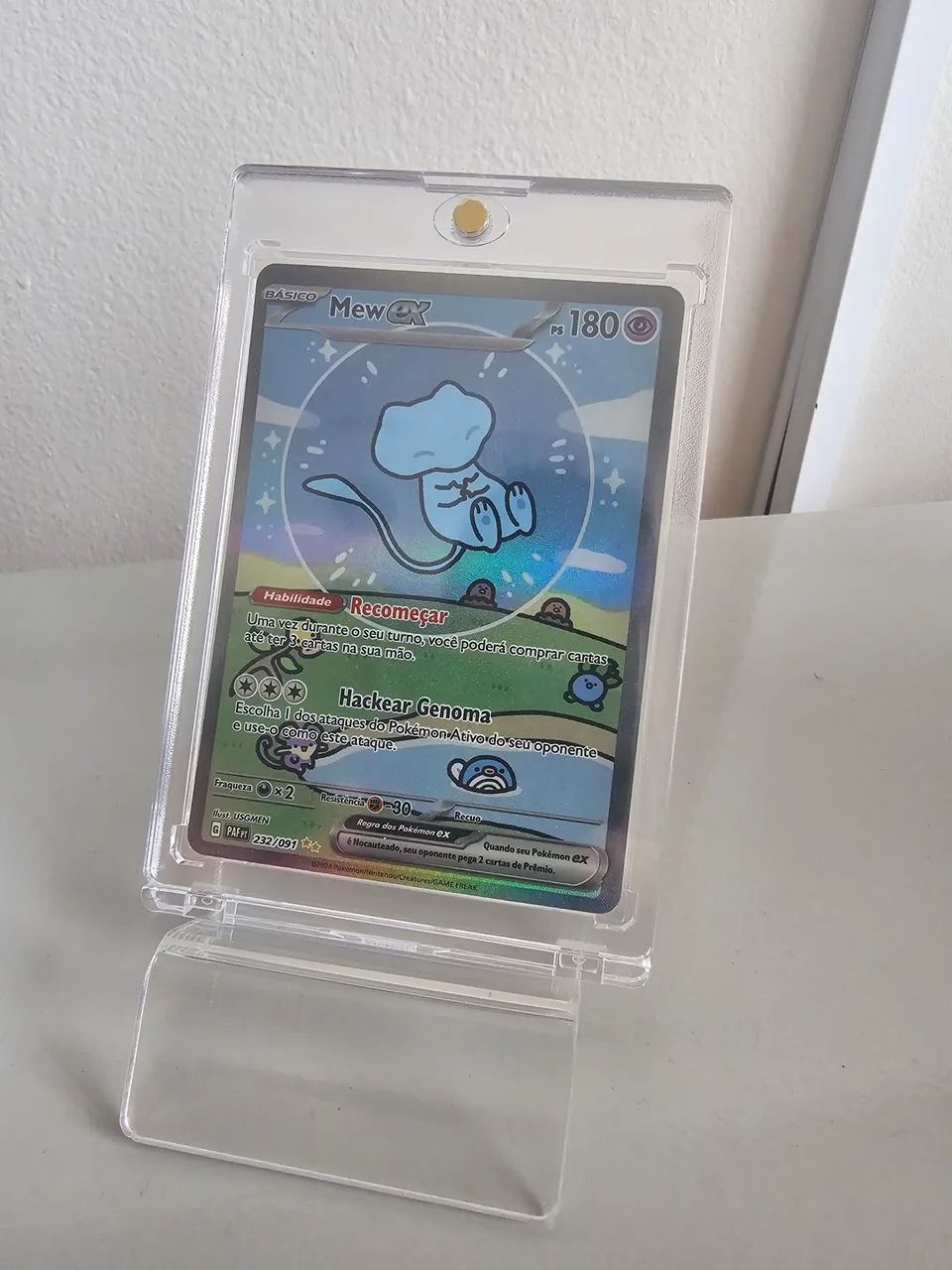 Mew ex Pokémon TCG - Mew Bolha