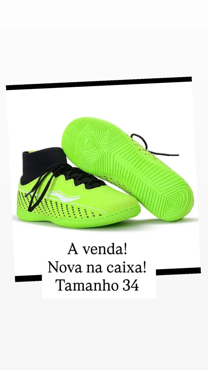 Chuteira nova na caixa - Calçados Esportivos - Nova República, São