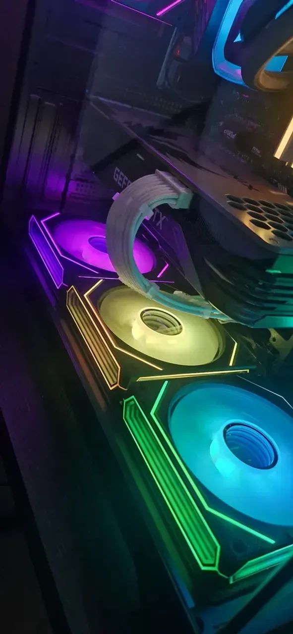vendo kit com 4 ventoinhas argb  - Foto 2