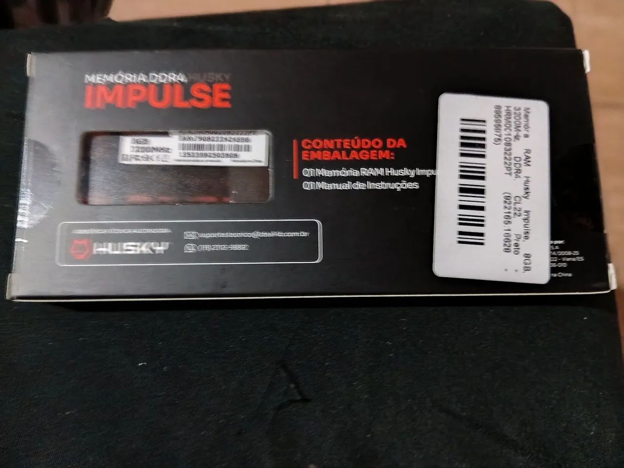 Vendo memória impulse husky 8gb nova  - Foto 3
