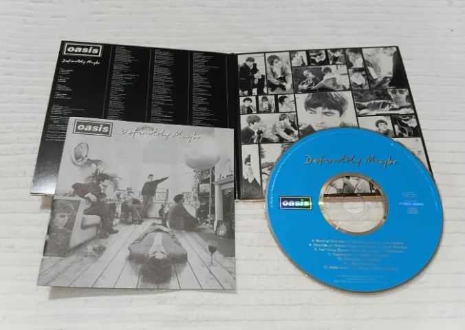 Oasis - Definitely Maybe - Cd Cardboard Japones Com Obi - Foto 3