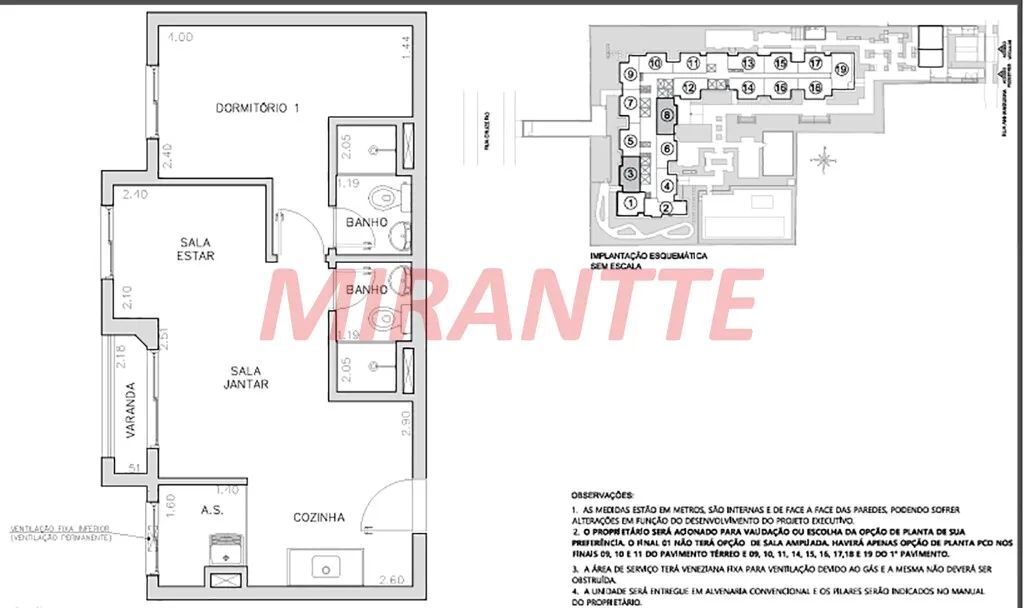 Apartamento de 38m² com 2 quartos em Barra Funda