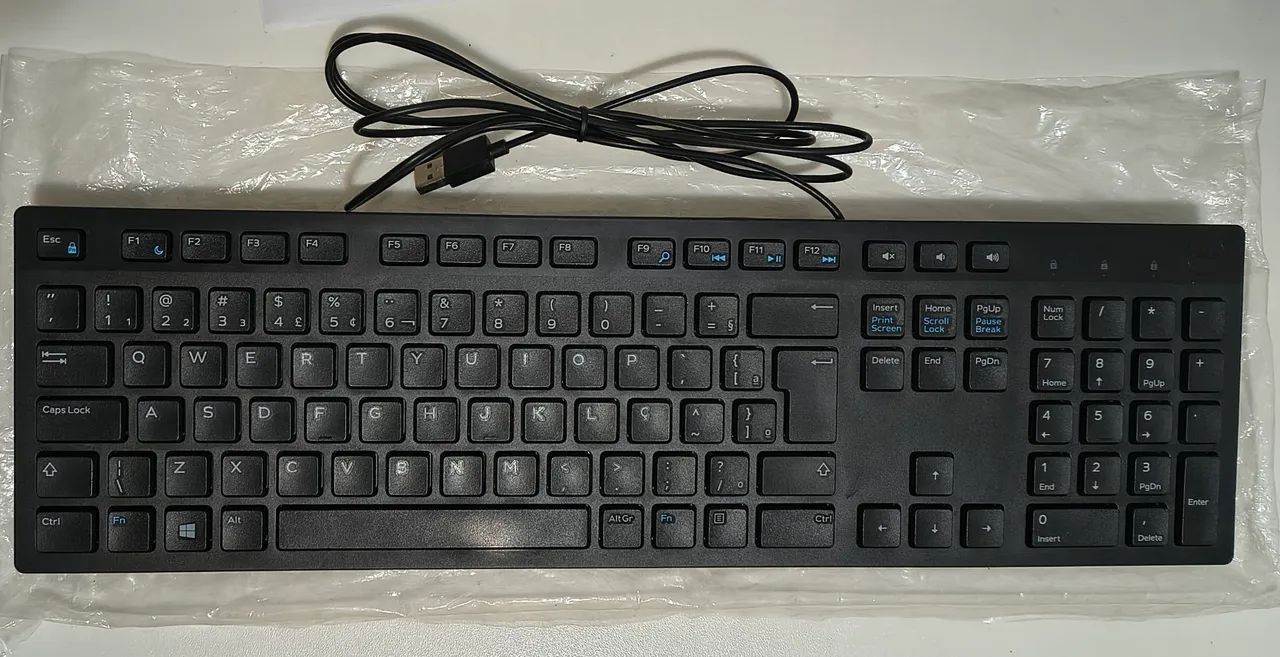 Teclado multimídia Dell KB216 - novo